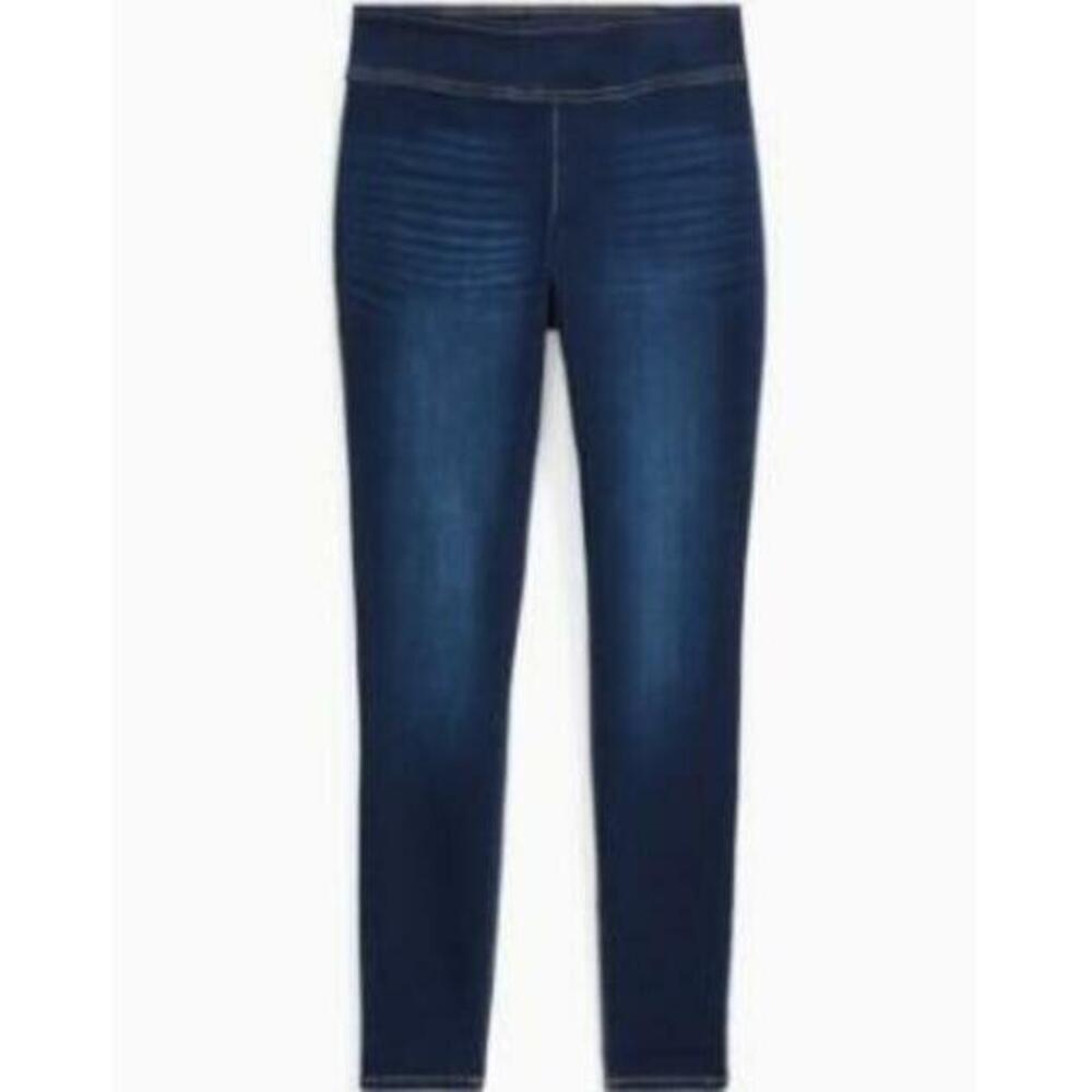 I.N.C. Plus Size Women's Blue Pull-On Denim Jeggings 18W NWT